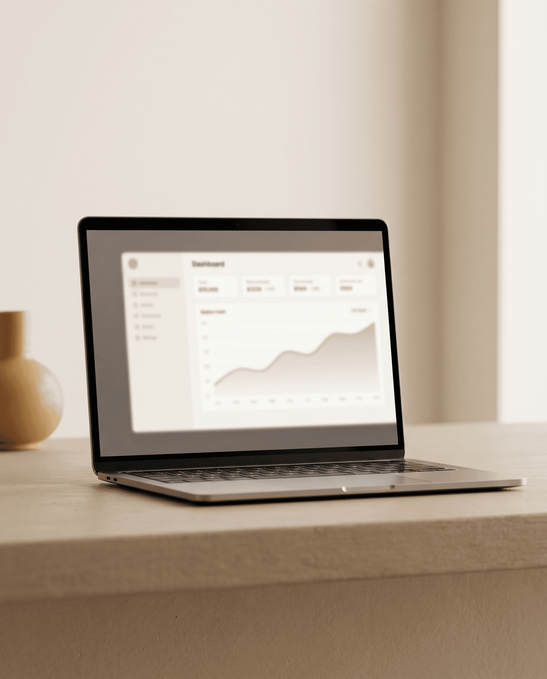 An operations dashboard with AI in the back